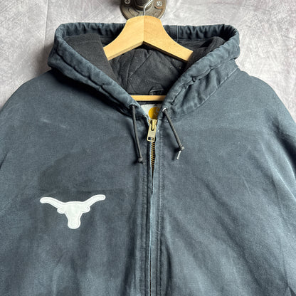 90s Black Texas Longhorns Carhartt Active Jacket 4448