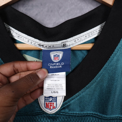 00s Green Philadelphia Eagles Maclin #18 Reebok Jersey 6667