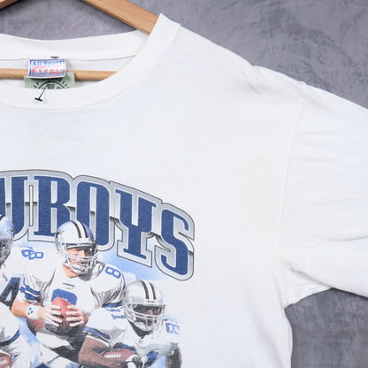 2000 White Dallas Cowboys Football Shirt 6684