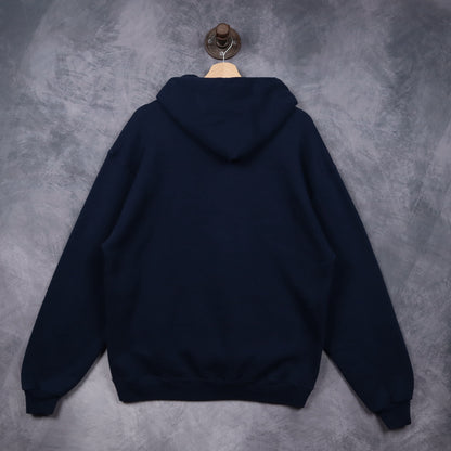 00s Navy Blue Texas Russell Athletic Hoodie 5630