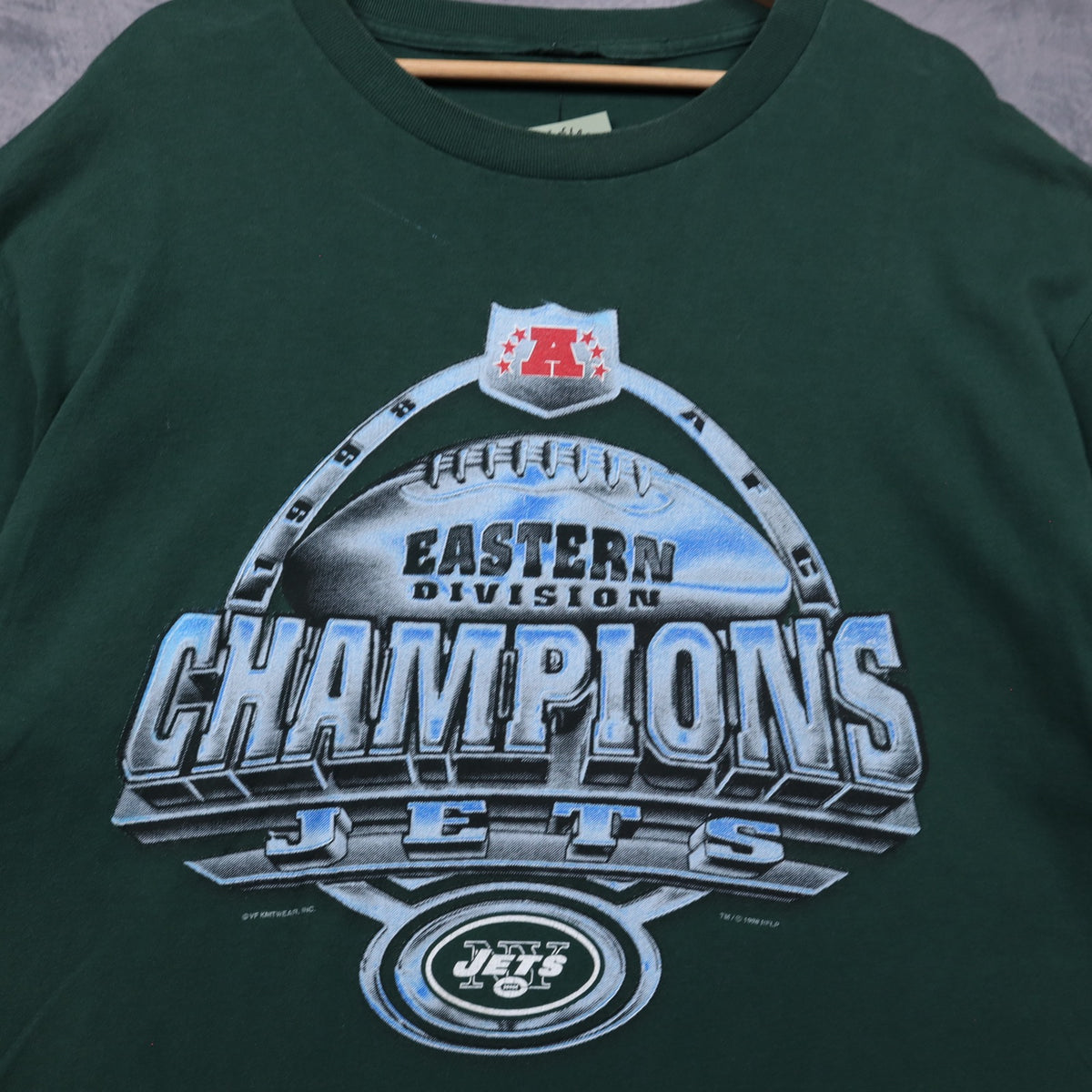1998 Green New York Jets AFC Eastern Division Champions Shirt 6663