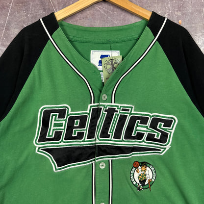 90s Green Boston Celtics Baseball Jersey 3351