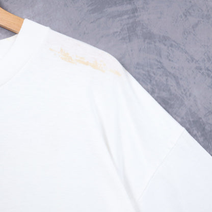 1998 White Budweiser Peace Love Shirt 4841