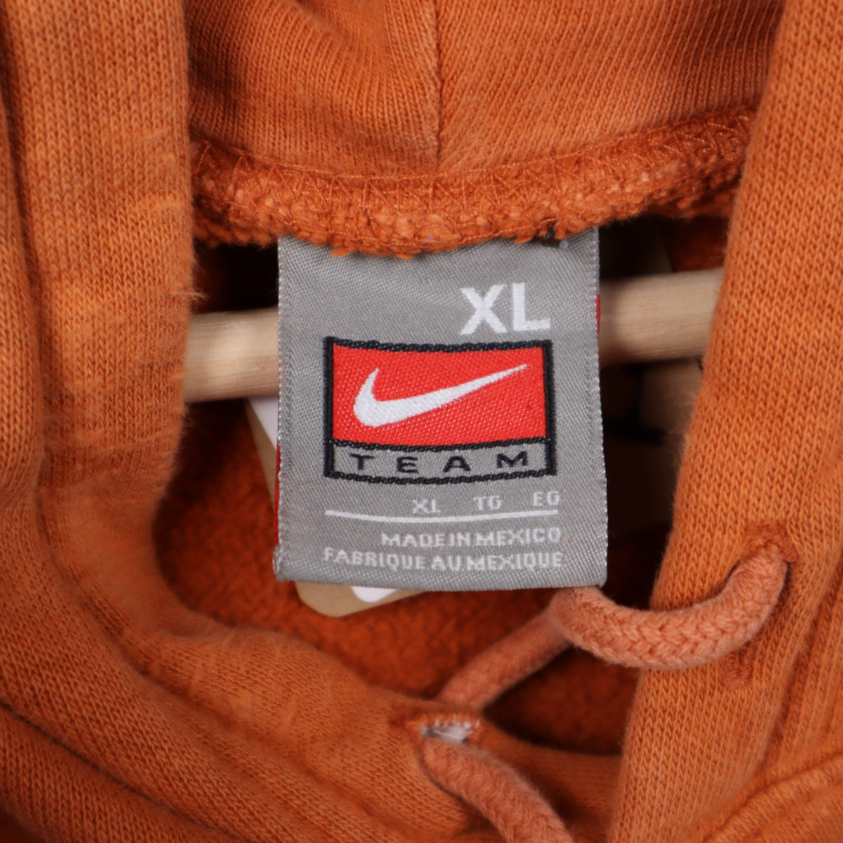 00s Orange Nike Texas Hoodie 5646