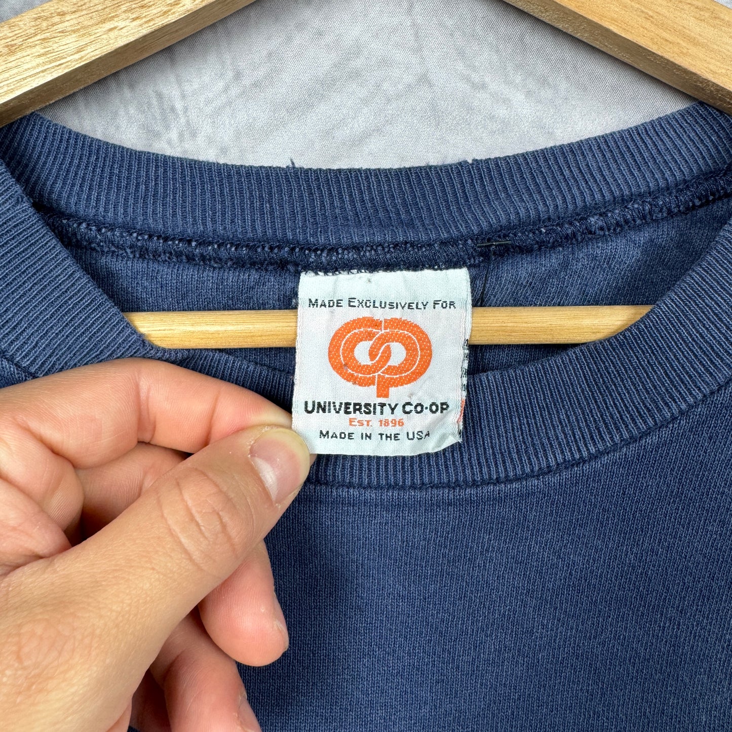 90s Blue Texas Longhorns Crewneck Sweatshirt 4360