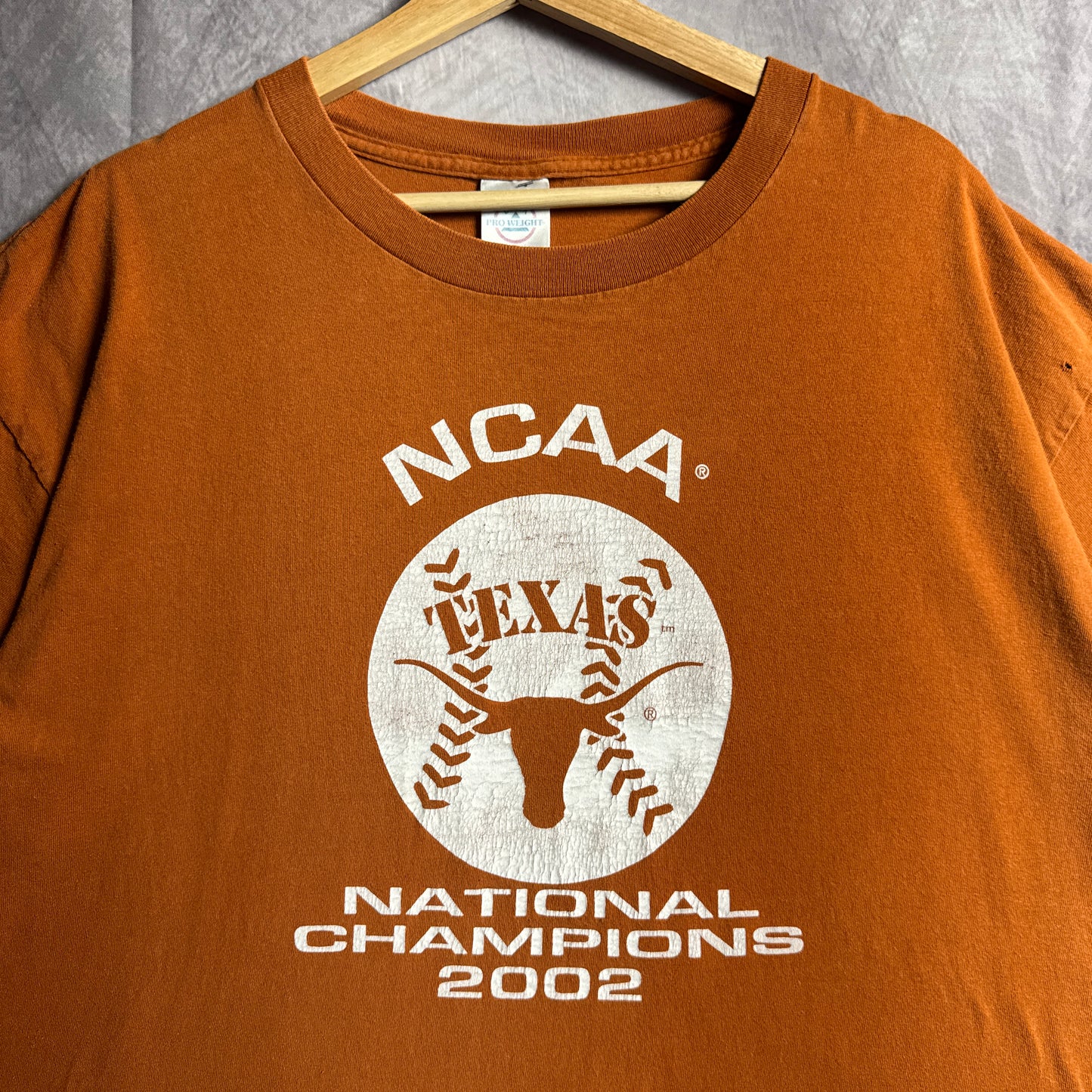 2002 Orange Texas Longhorns Baseball National Champions Shirt 4498