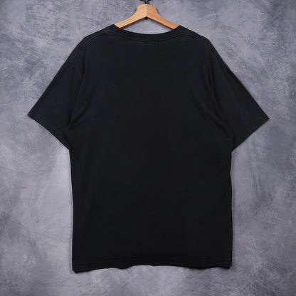 00s Black His Hero Is Gone Skin Feast Shirt 4977