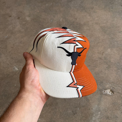 90s Orange Texas Longhorns Starter Shockwave Hat 5778
