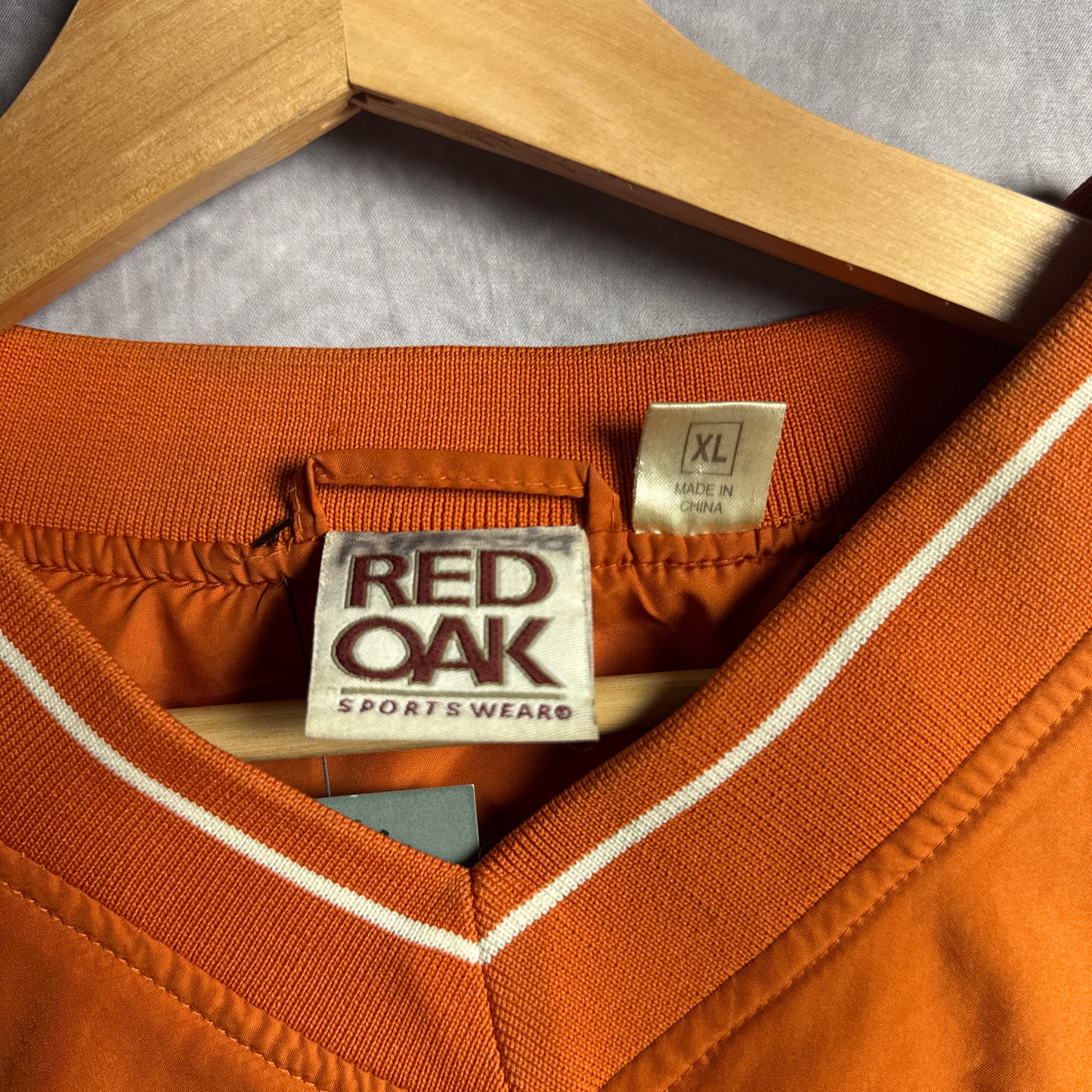 00s Orange Texas Longhorns Pullover Warmup 4580