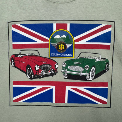90s Green Jaguar Club Of Oregon Shirt 3978