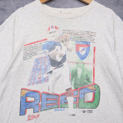 90s Grey Buffalo Bills Andre Reed Shirt 6710