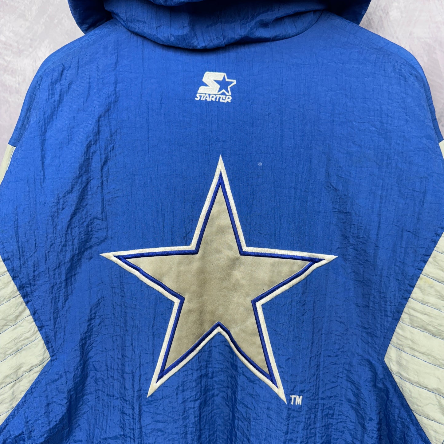 90s Blue Dallas Cowboys Starter Jacket 4088