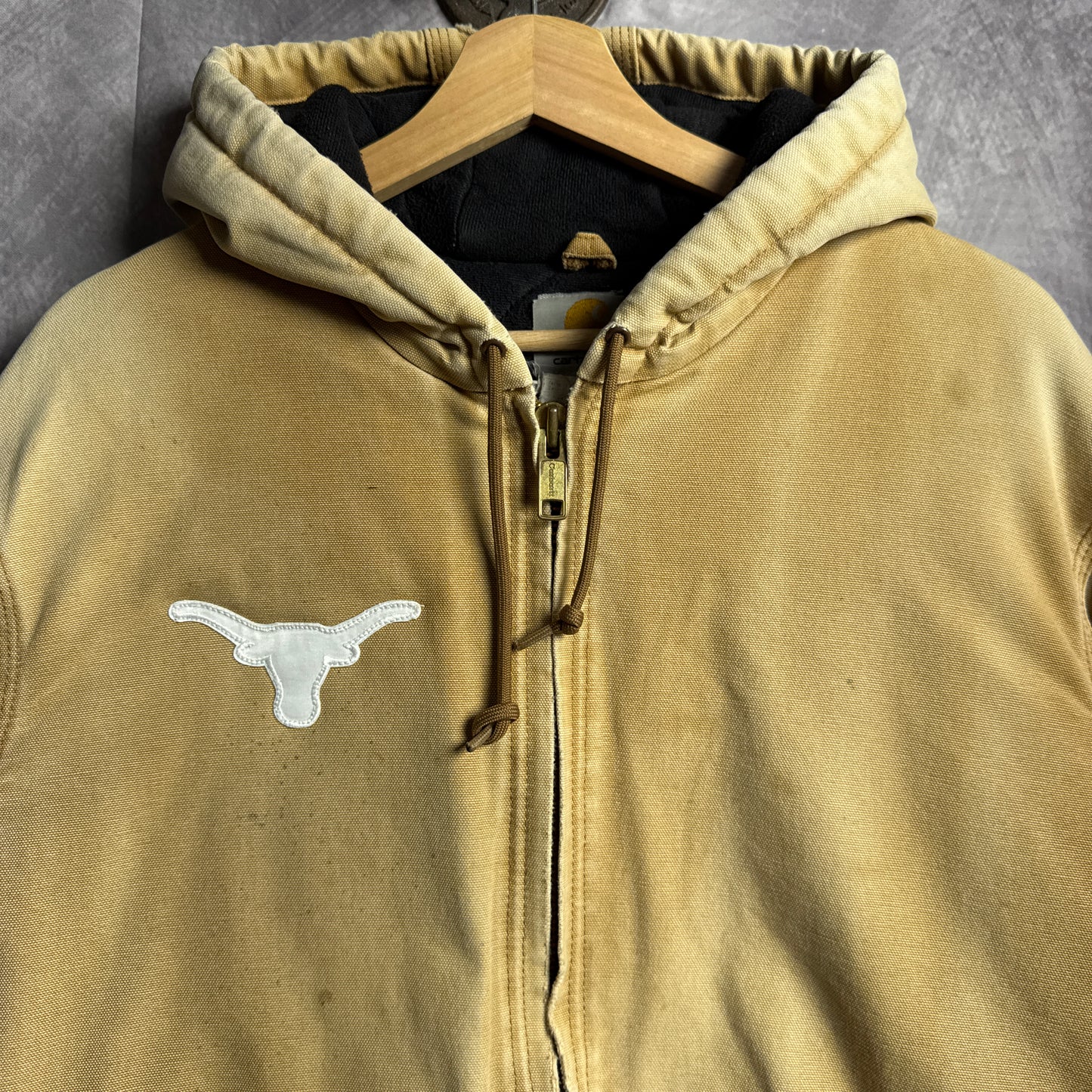 90s Tan Brown Texas Longhorns Carhartt Active Jacket 4450