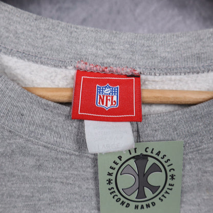 2003 Grey St. Louis Rams NFC West Division Champions Crewneck Sweatshirt 6483