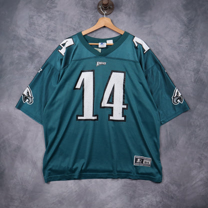 1995 Green Philadelphia Eagles Detmer #14 Starter Jersey 6999