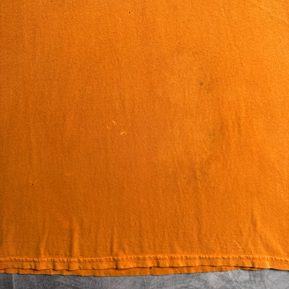 00s Orange Texas Longhorns Hand Sign Language Shirt 4593