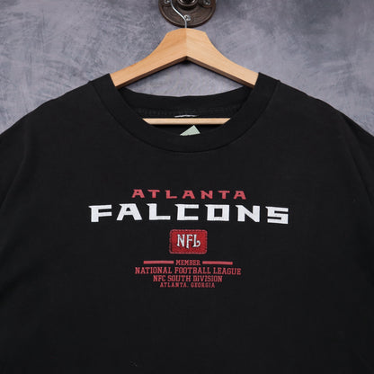 00s Black Atlanta Falcons NFL Shirt 6774