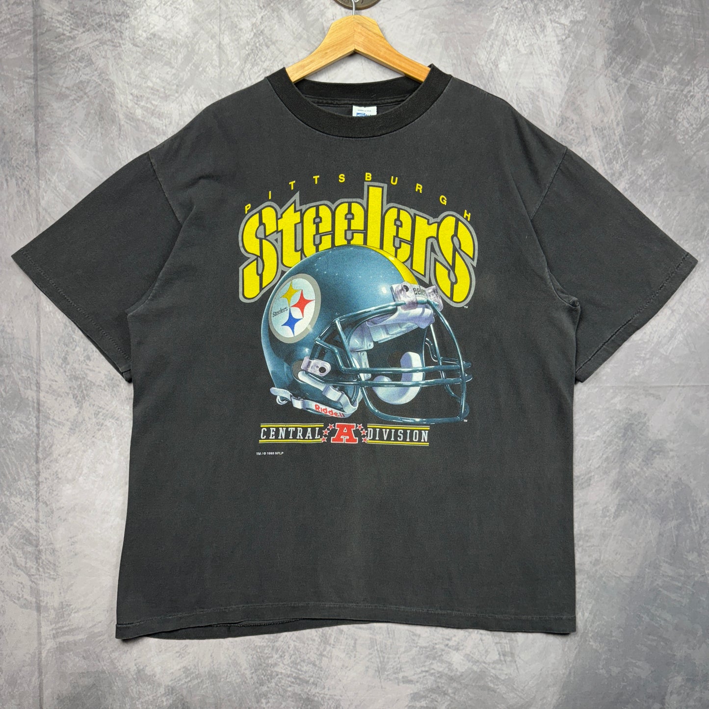 1993 Black Pittsburgh Steelers Shirt 4210