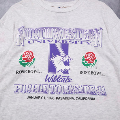 1996 Grey Northwestern Rose Bowl Shirt 4687