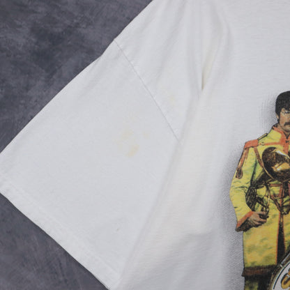 1995 White The Beatles Sgt. Peppers Lonely Hearts Club Band Shirt 4938