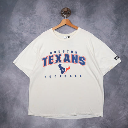 Early 00s White Houston Texans Football Puma Shirt 6700