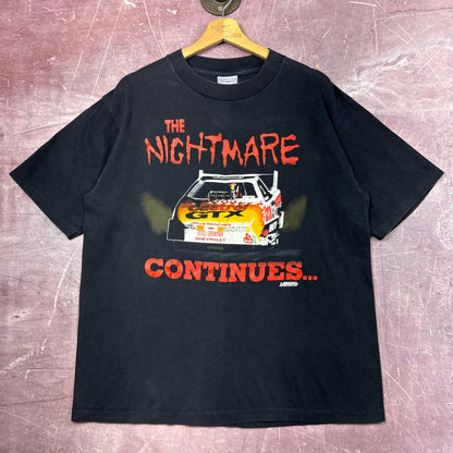 90s Black John Force Shirt 3838