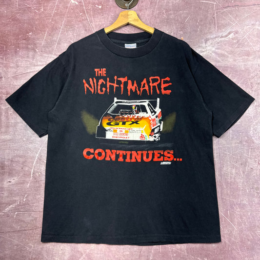 90s Black John Force Shirt 3838