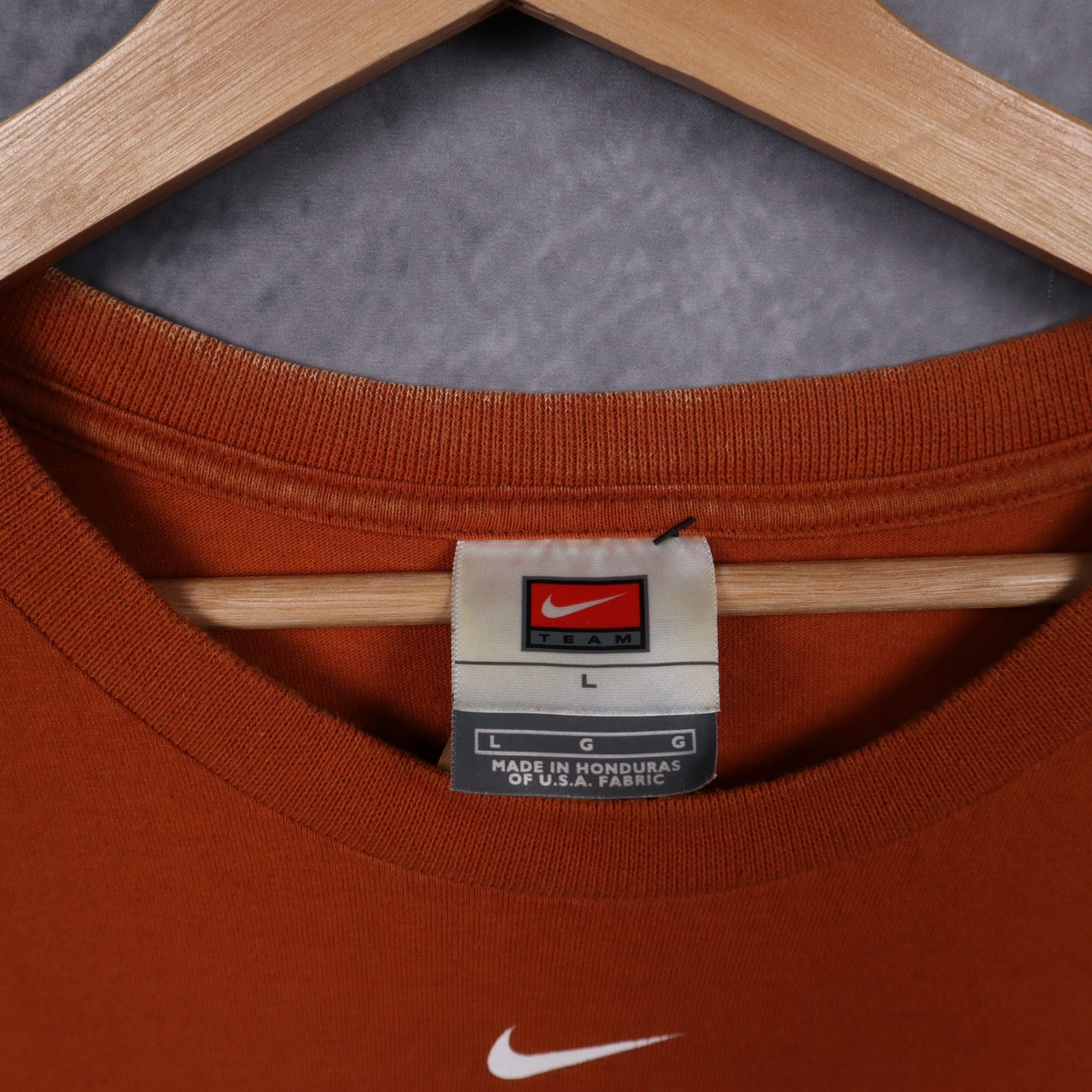 2005 Burnt Orange Rose Bowl Texas Longhorns Nike Shirt 5850
