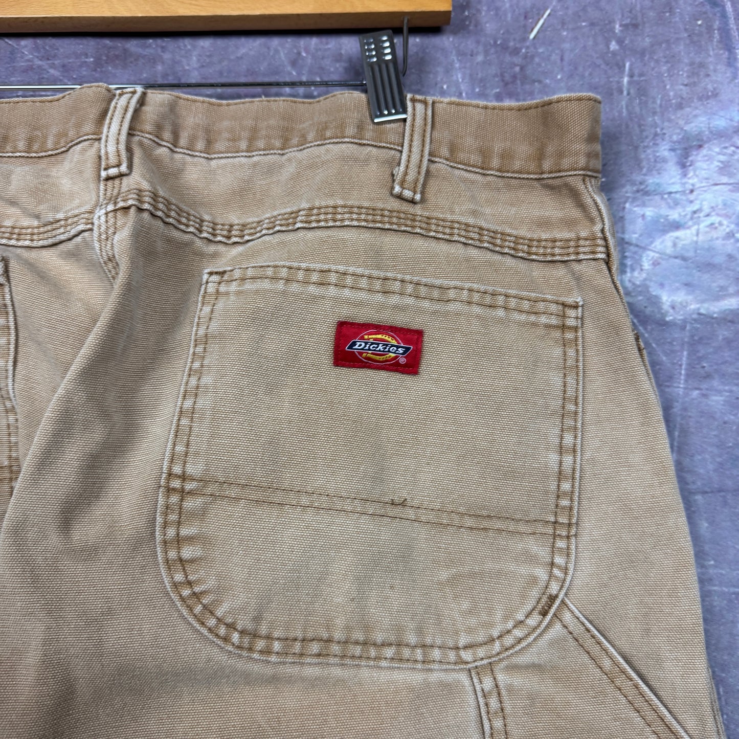 Early 00s Tan Brown Dickies Carpenter Work Pants 36x30.5 2147