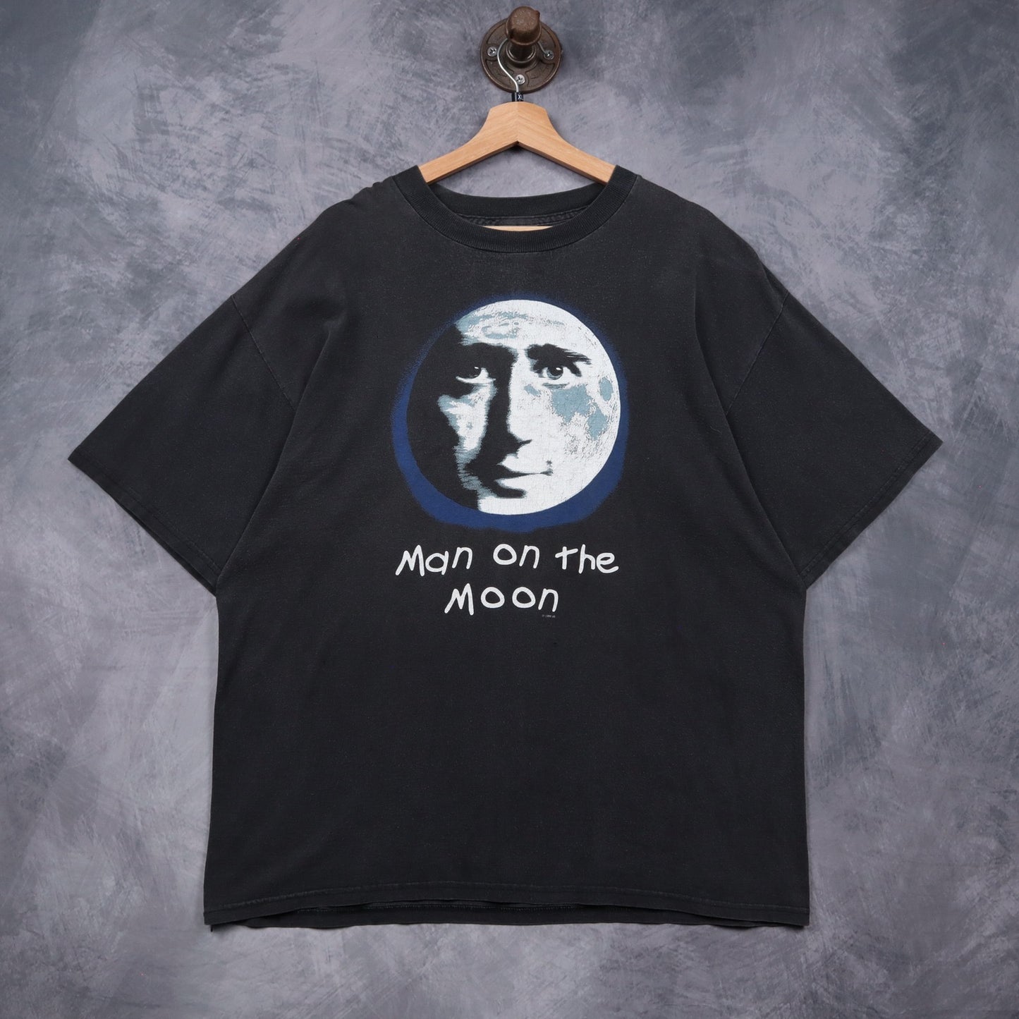 1999 Black Man On The Moon Movie Promo Shirt 4943