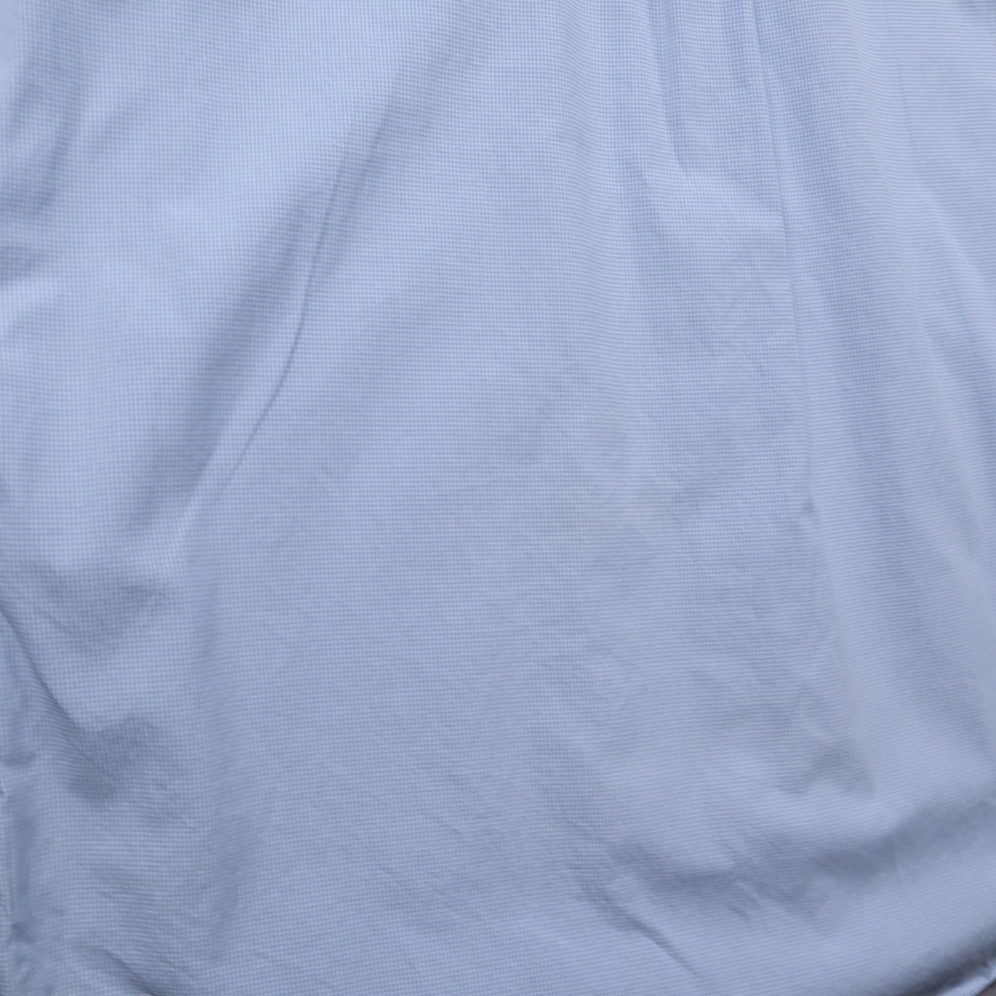 Y2K Light Blue Ralph Lauren Gingham Check Classic Fit Button Down Shirt 5325