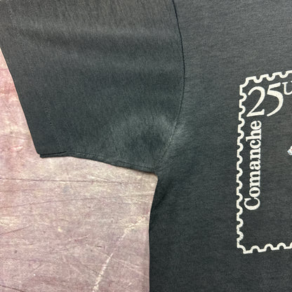 90s Black Comanche Stamp Shirt 3595