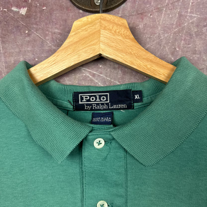 90s Green Polo Ralph Lauren Shirt 3713
