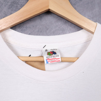 90s White Texas Heat Baseball Shirt 5763