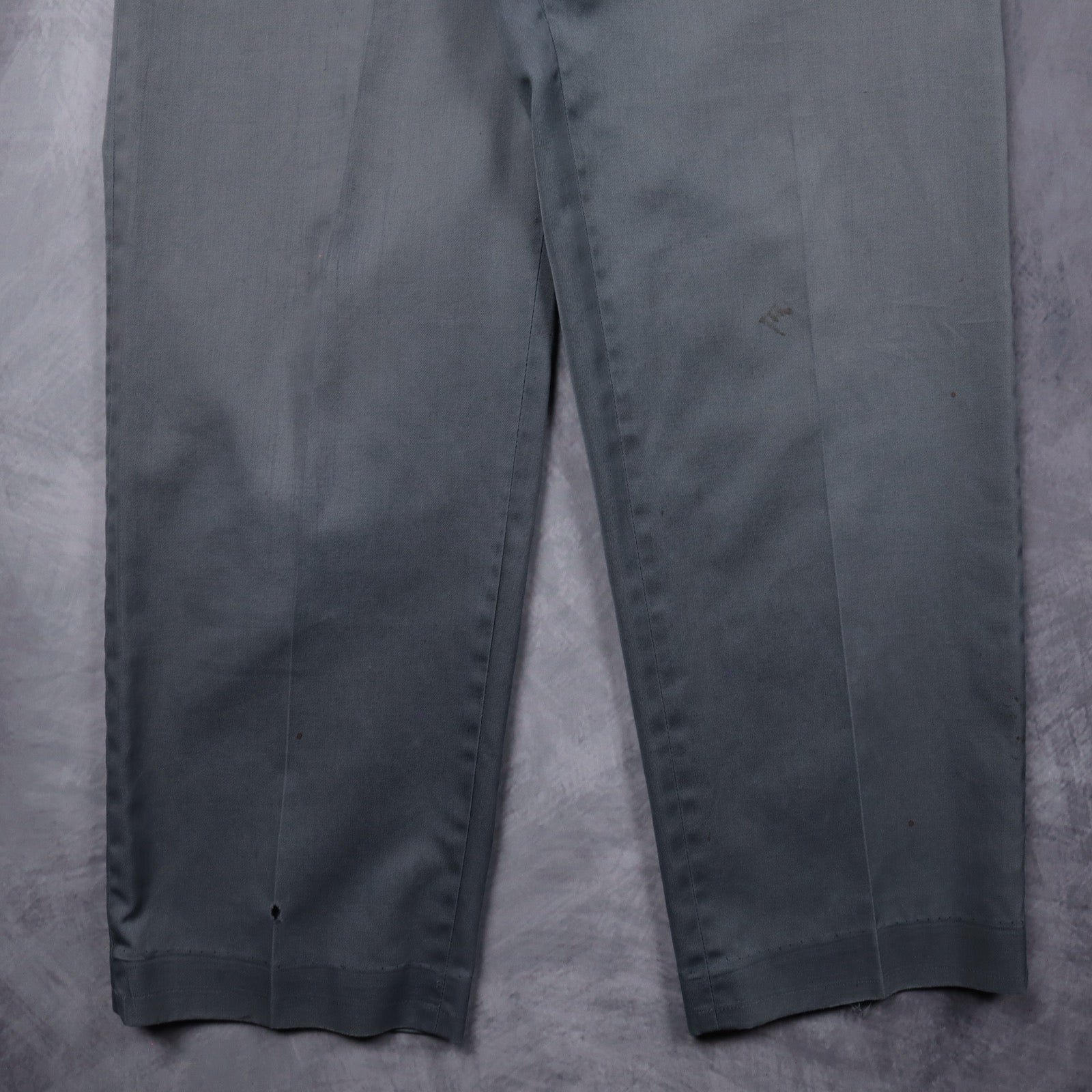 60s Slate Blue Koratron Work Trousers 5229