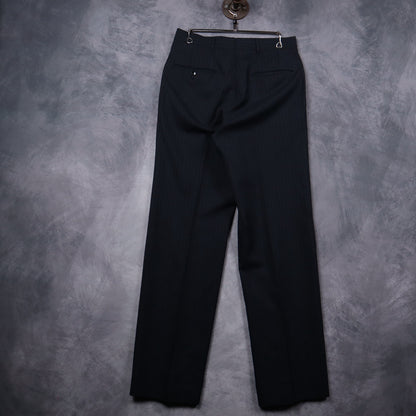 90s Navy Pinstripe Trousers 5274