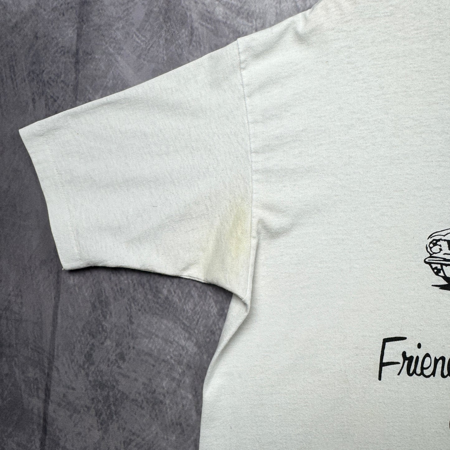 90s White Friends Don’t Let Friends Drive Fords Shirt 3899