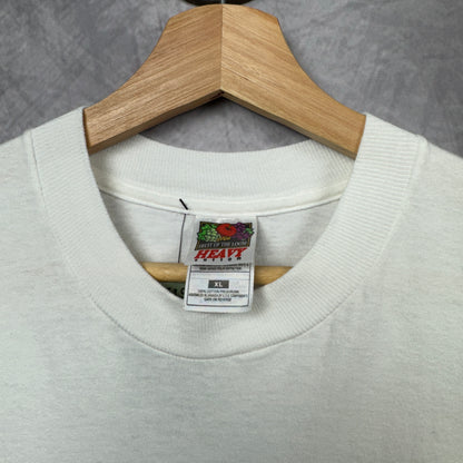 90s White Robby Unser Racing Shirt 3911