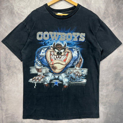 1997 Black Dallas Cowboys Taz Shirt 4186