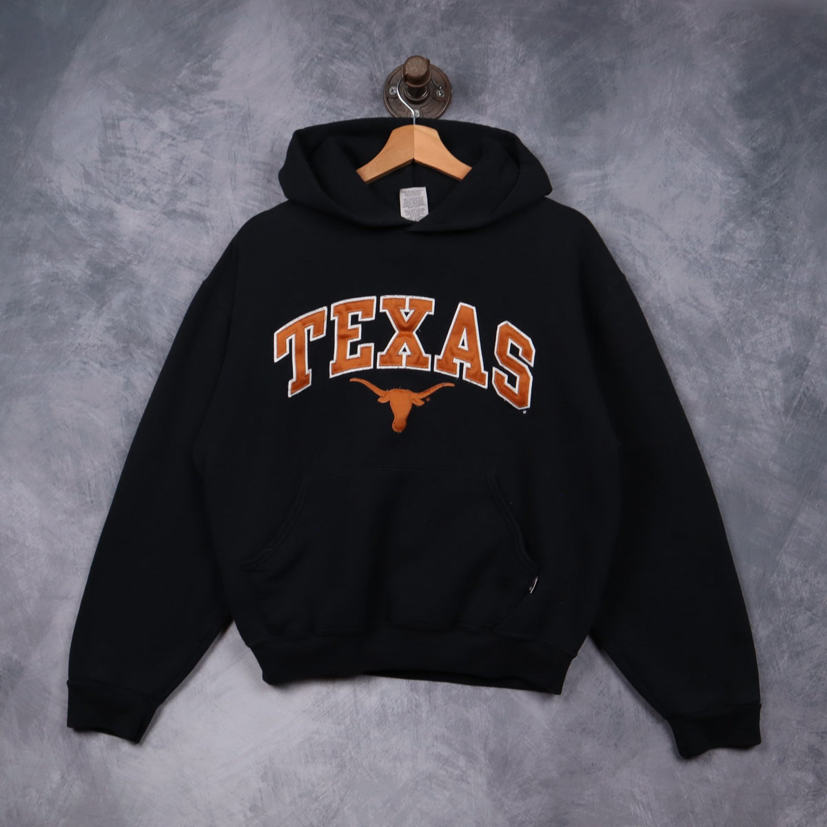 00s Black Texas Longhorns Hoodie 5628