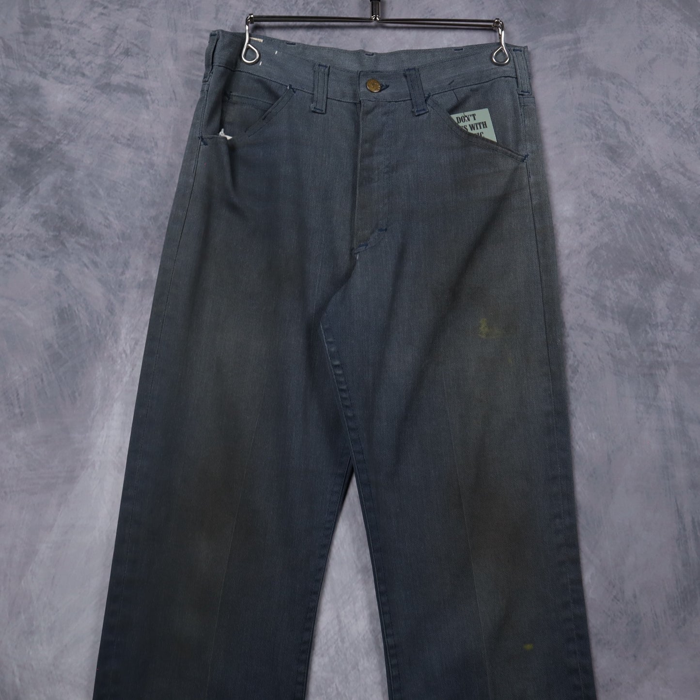 70s Faded Blue Lee Riders Denim Jeans 5228