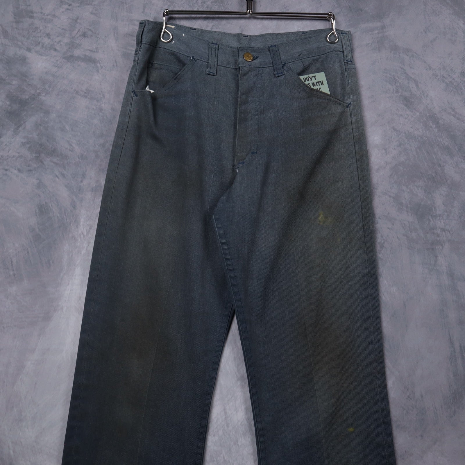 70s Faded Blue Lee Riders Denim Jeans 5228