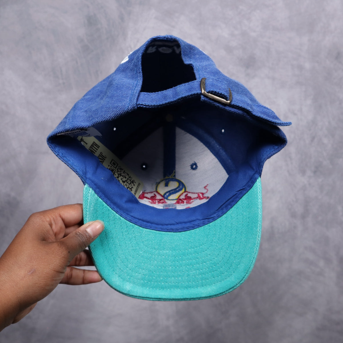 90s Blue Red Bull Sauber Petronas Malaysia F1 Hat 7346