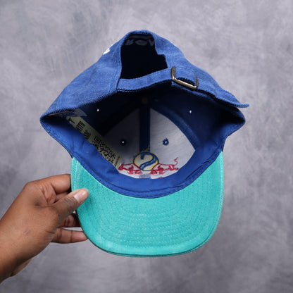 90s Blue Red Bull Sauber Petronas Malaysia F1 Hat 7346