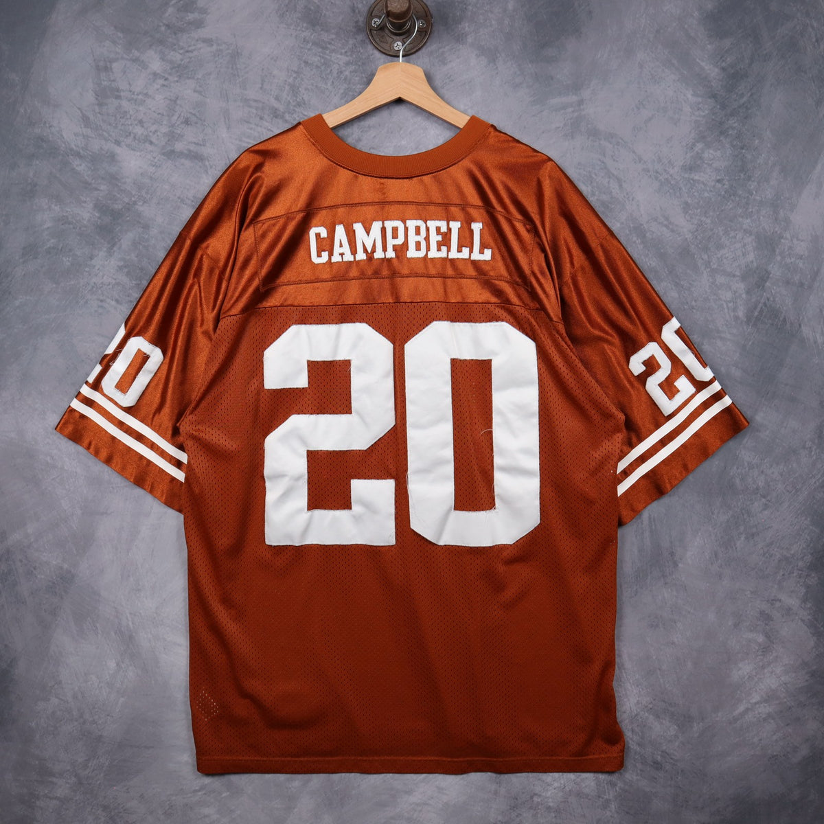 00s Burnt Orange Texas Longhorns Campbell #20 Nike Jersey 5734