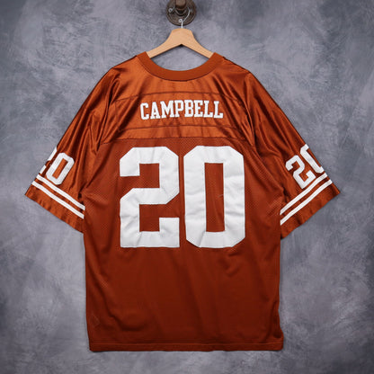 00s Burnt Orange Texas Longhorns Campbell #20 Nike Jersey 5734