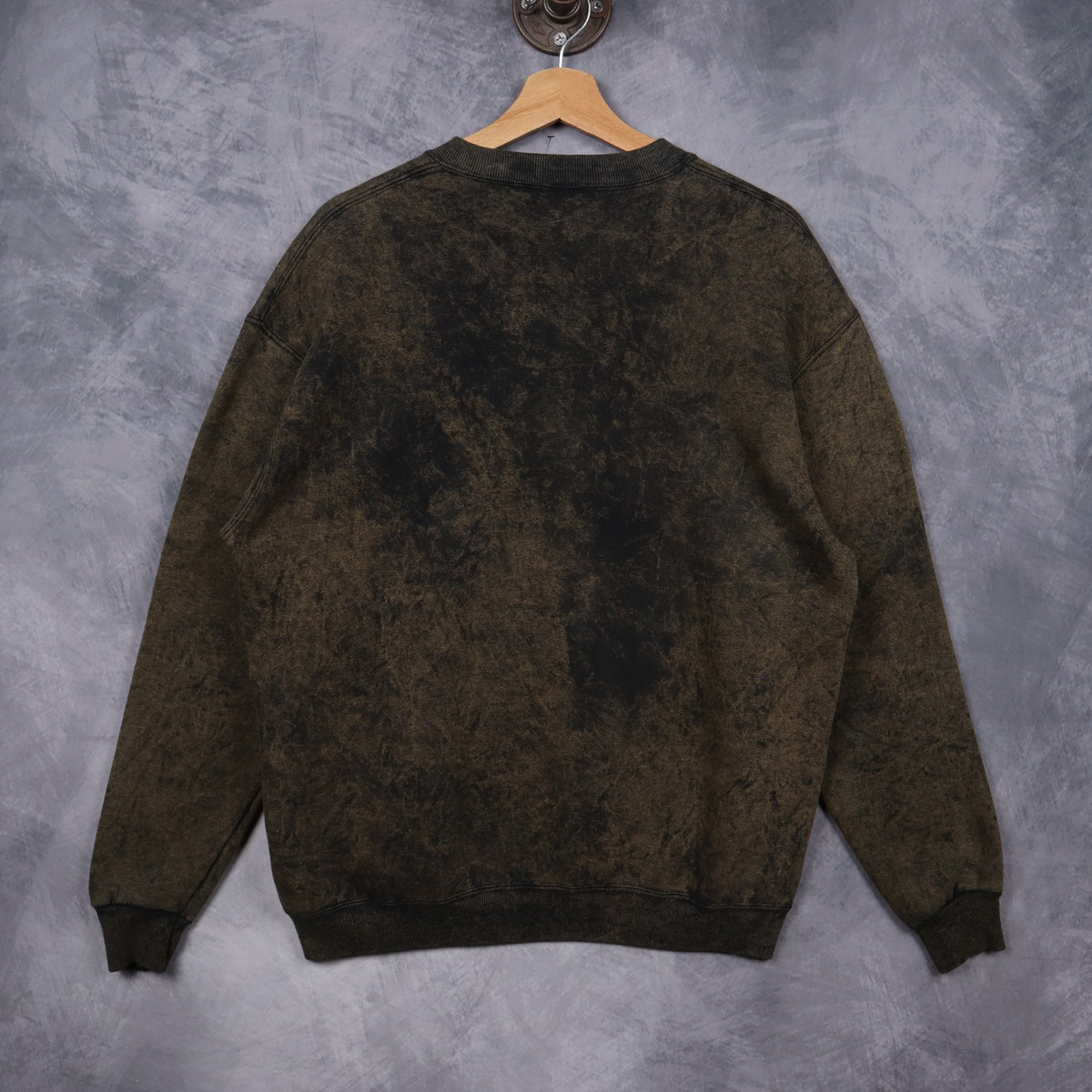 90s Faded Black University Of Texas Crewneck Sweatshirt 5727