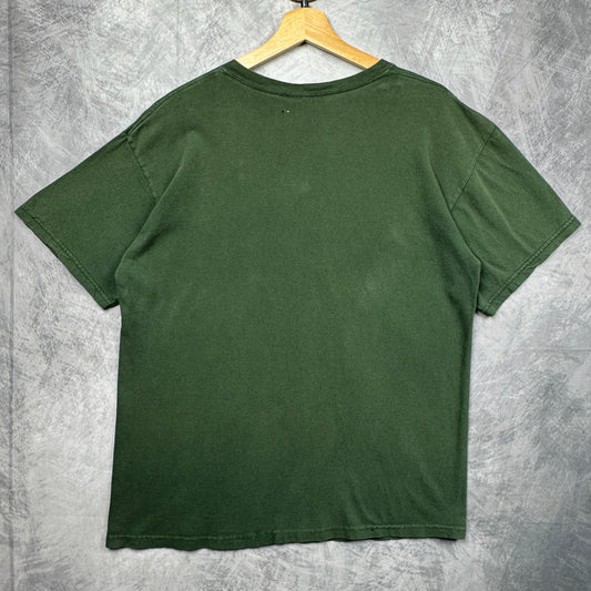 00s Green Brett Favre Green Bay Packers Shirt 4250