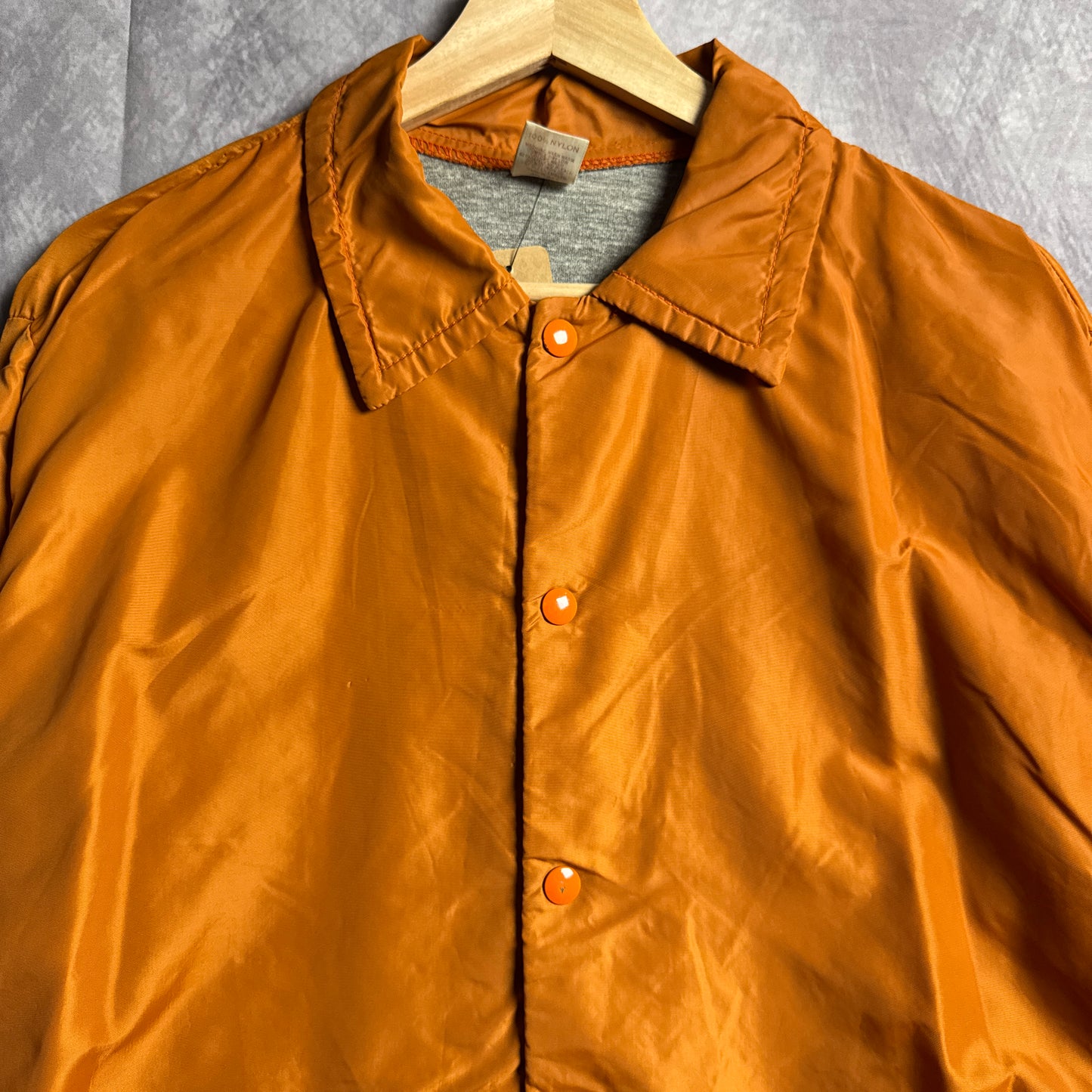 70s Orange Texas Longhorns Swimming Coaches Jacket 4470