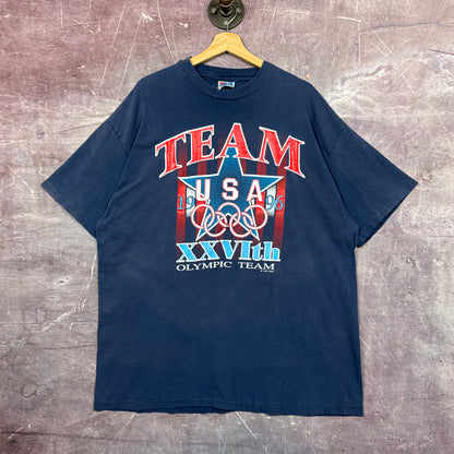 1996 Navy Blue Team USA Olympics Shirt 3459